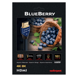 Audio Quest Blueberry 18 HDMI Kablo 5 Metre Audio Quest Blueberry 18 HDMI Kablo 5 Metre